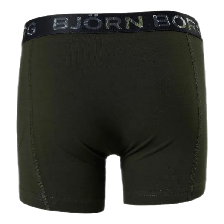 BJöRN BORG 3PACK SAMMY SHORTS JR GREEN