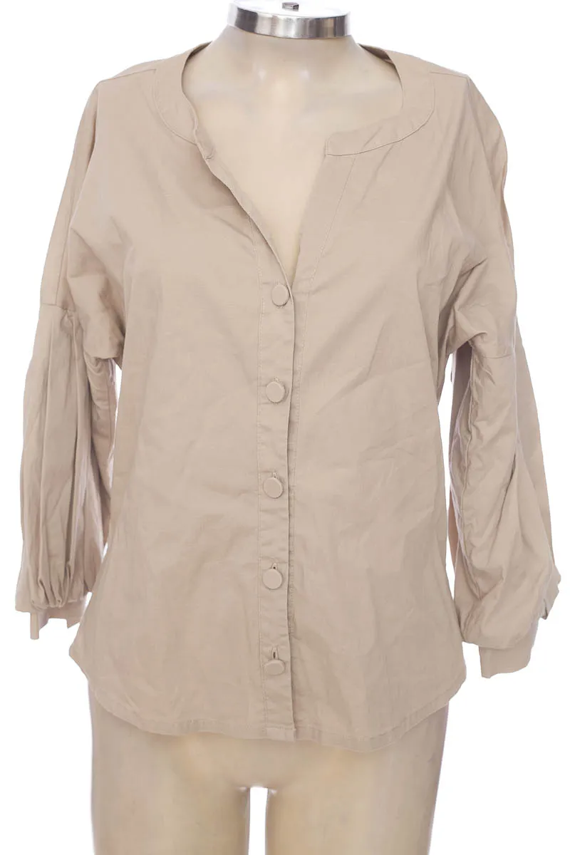 BLUSA COLOR BEIGE  TOP ONE