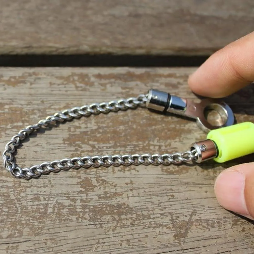 Bobinas de pesca de carpa de diseño avanzado con clips reforzados para una mayor durabilidad (amarillo)
