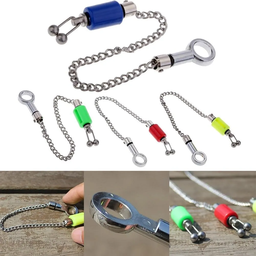 Bobinas de pesca de carpa de diseño avanzado con clips reforzados para una mayor durabilidad (amarillo)