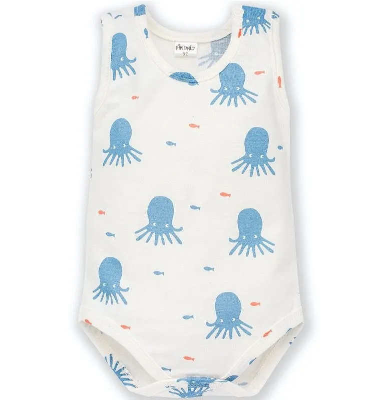 Body de tirantes para bebé colección Sun&Fun