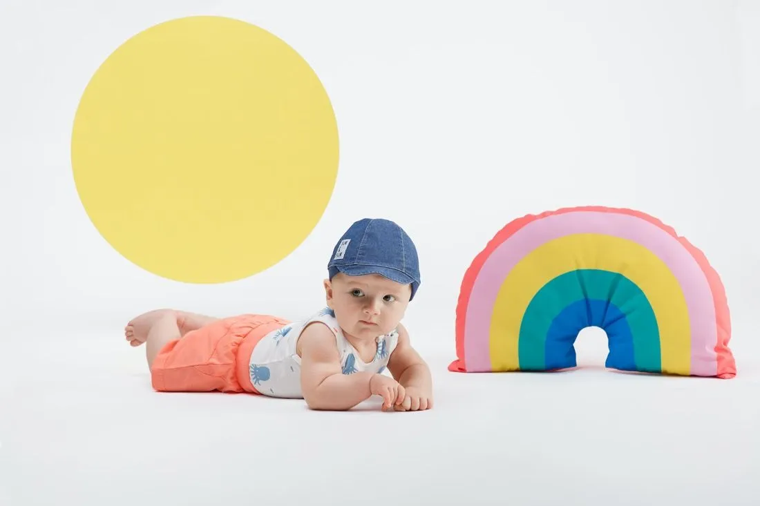 Body de tirantes para bebé colección Sun&Fun