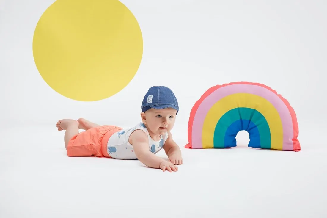 Body de tirantes para bebé colección Sun&Fun