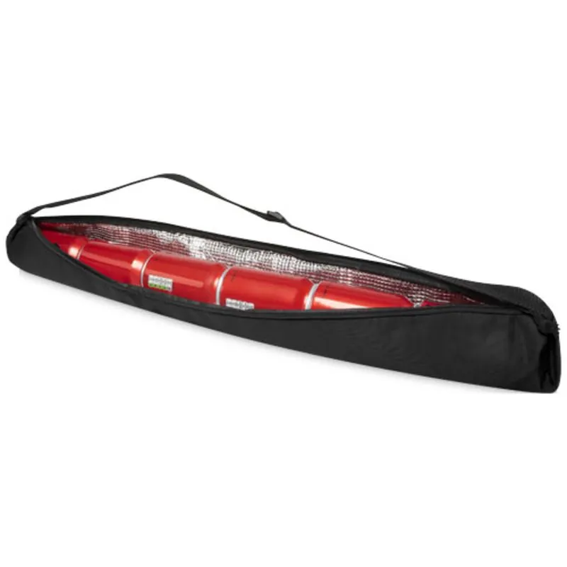 Bolsa bandolera isotérmica promocional para 6 latas Brisk