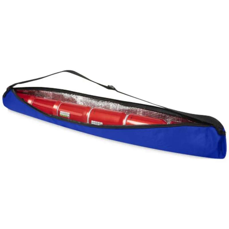 Bolsa bandolera isotérmica promocional para 6 latas Brisk
