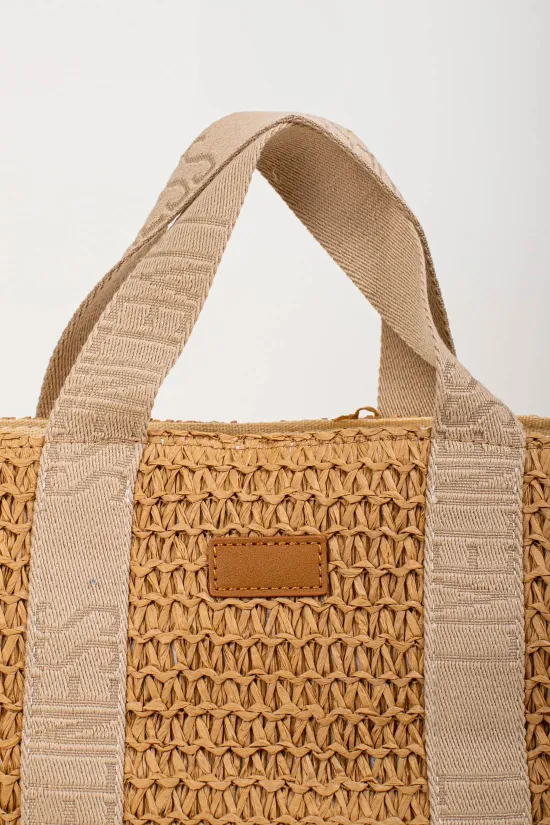 BOLSO BANDOLERA DALTO  NATURAL