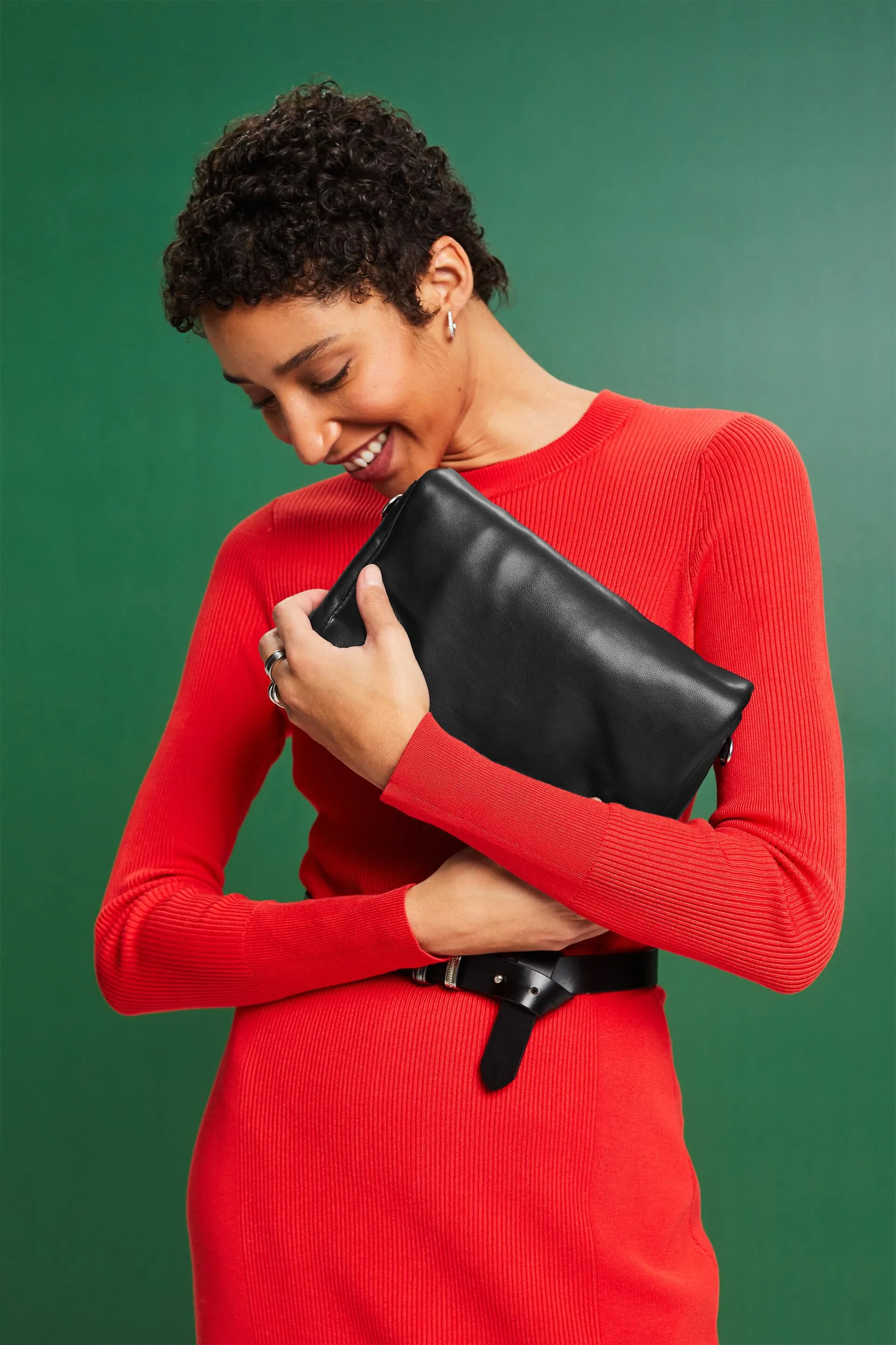 Bolso bandolera de piel vegana