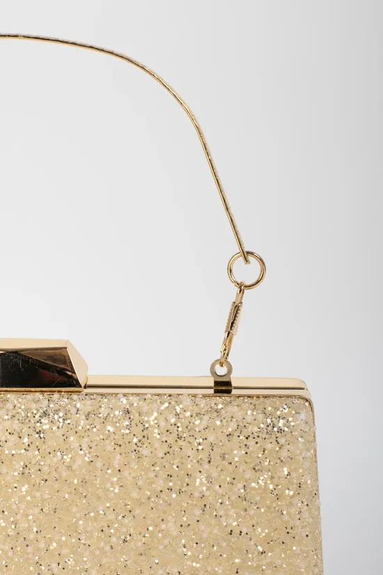 BOLSO CLUTCH  ALEYA  ORO