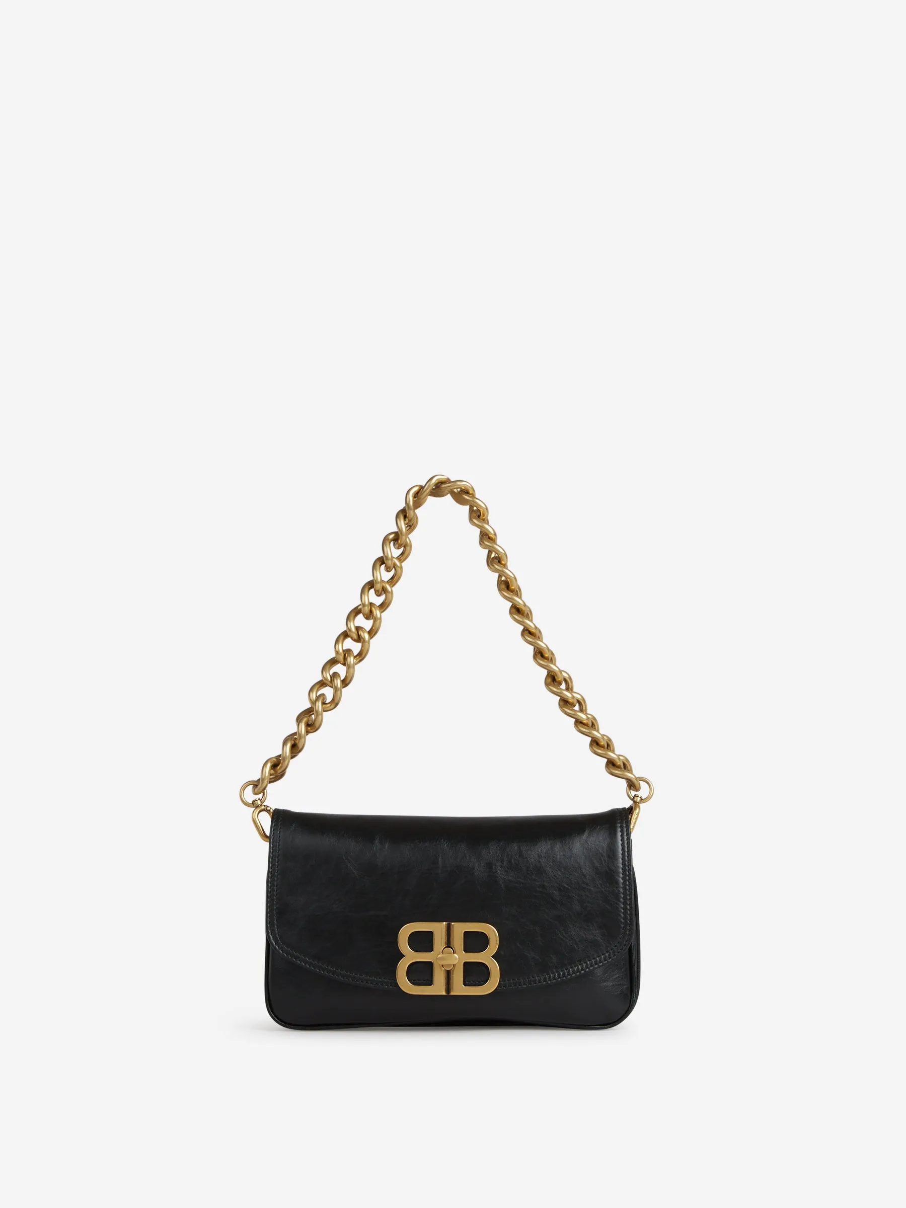Bolso Hombro Logo Piel