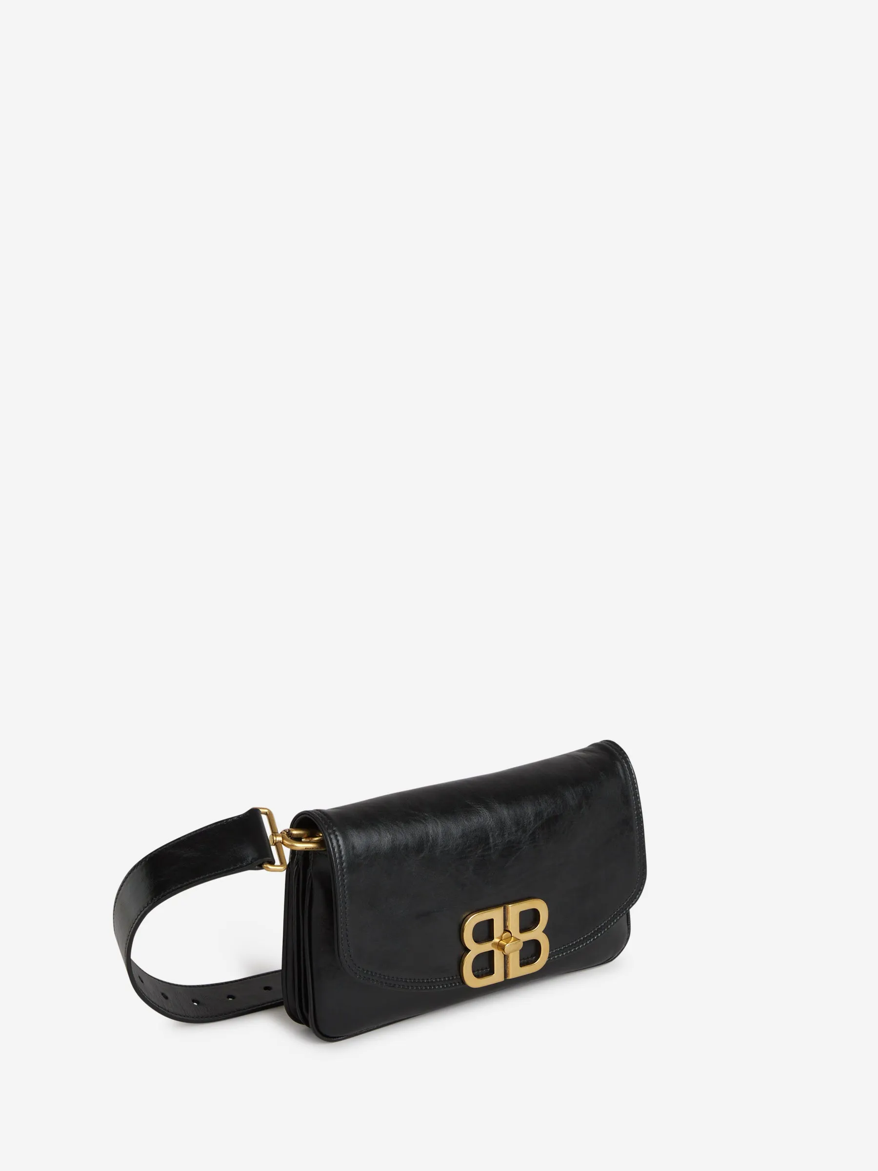Bolso Hombro Logo Piel