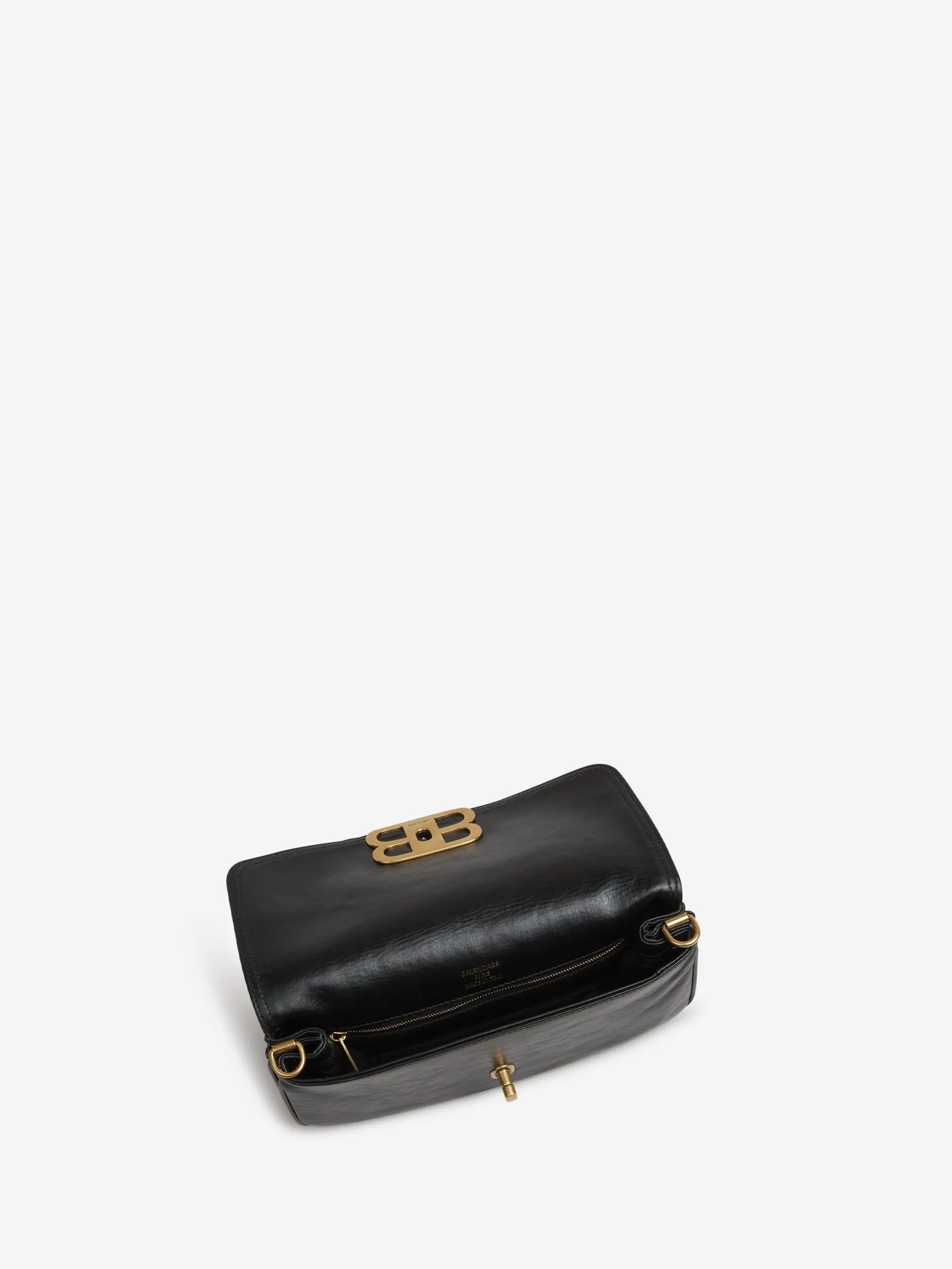 Bolso Hombro Logo Piel