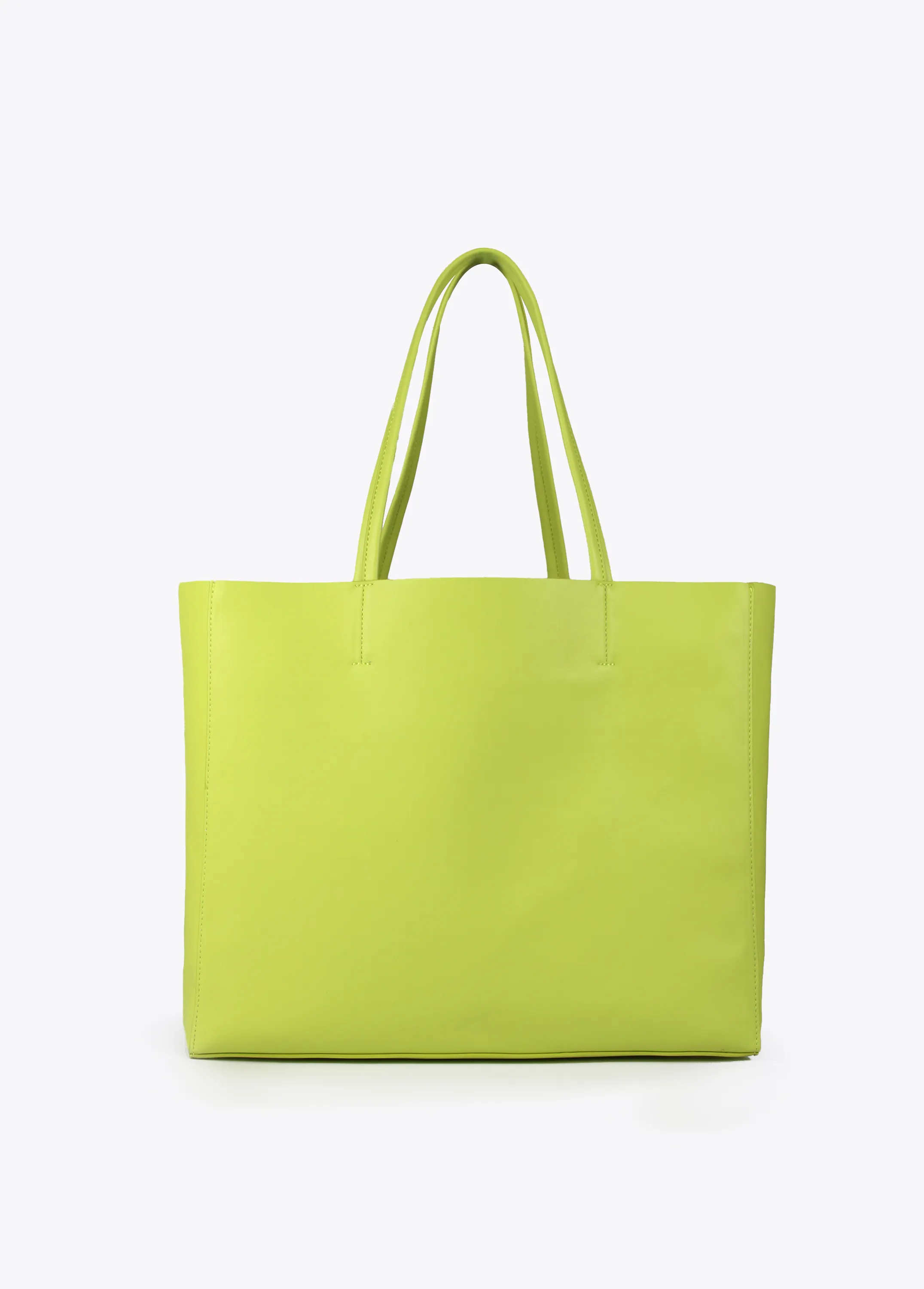 Bolso shopper con logo en relieve LIMA Lola Casademunt