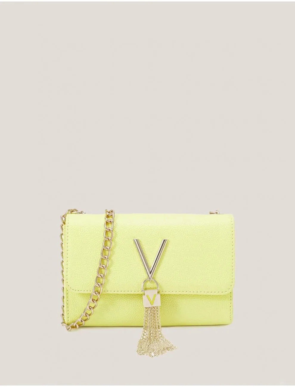 Bolso Valentino Bags Divina Vbs1r403g Amarillo