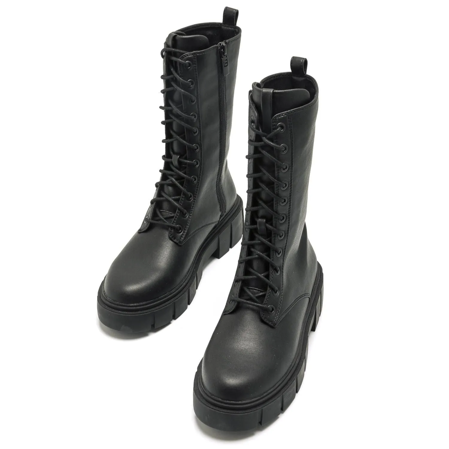 BOTA ALTA MARS NEGRO Mustang Mujer 50191