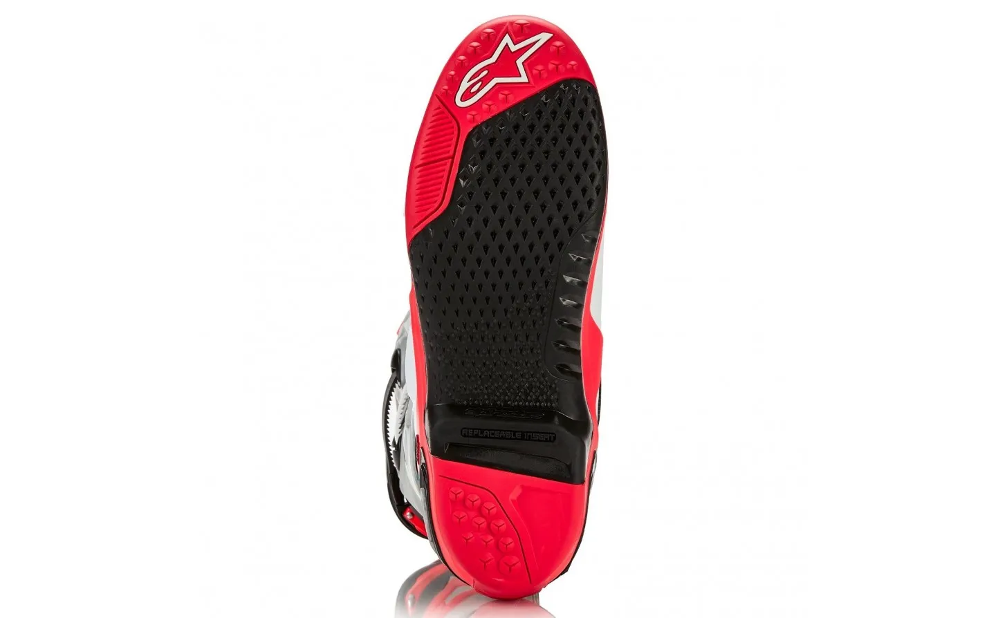 Botas Alpinestars Tech 10 Edición Limitada Negro Plata Rojo Fluor