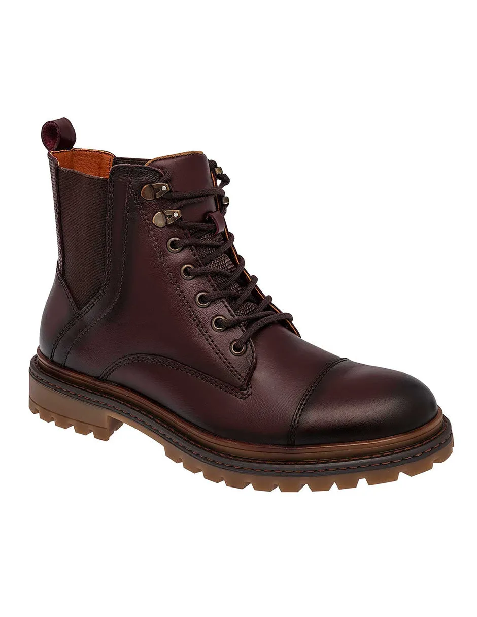 Botas casuales Exterior Piel Color Café Para Hombre De RBCOLLECTION