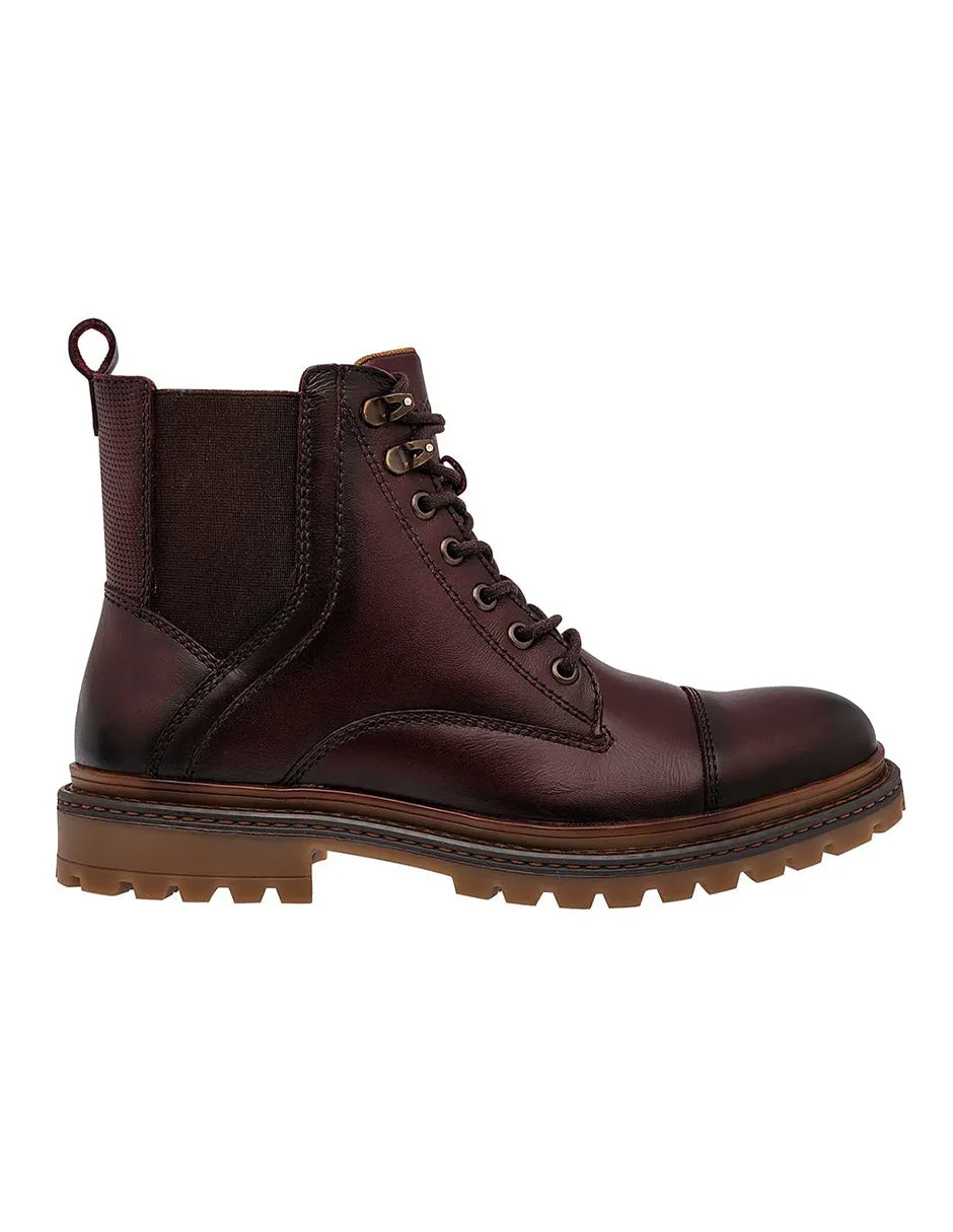 Botas casuales Exterior Piel Color Café Para Hombre De RBCOLLECTION