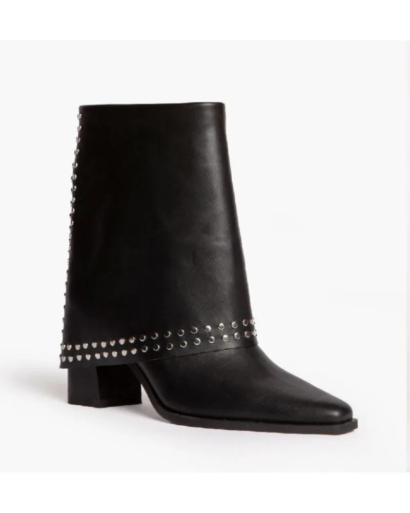 Botas CORINA  de Mujer BOTIN COWBOY CON TACON PARA MUJER M4635 COLOR  NEGRO