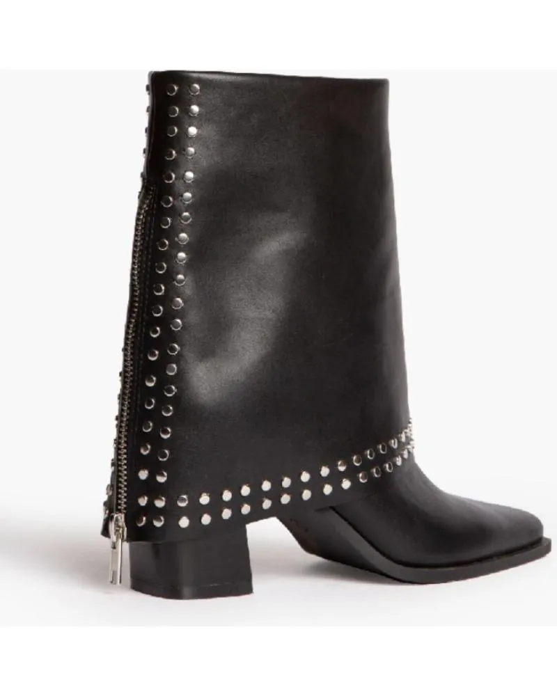Botas CORINA  de Mujer BOTIN COWBOY CON TACON PARA MUJER M4635 COLOR  NEGRO