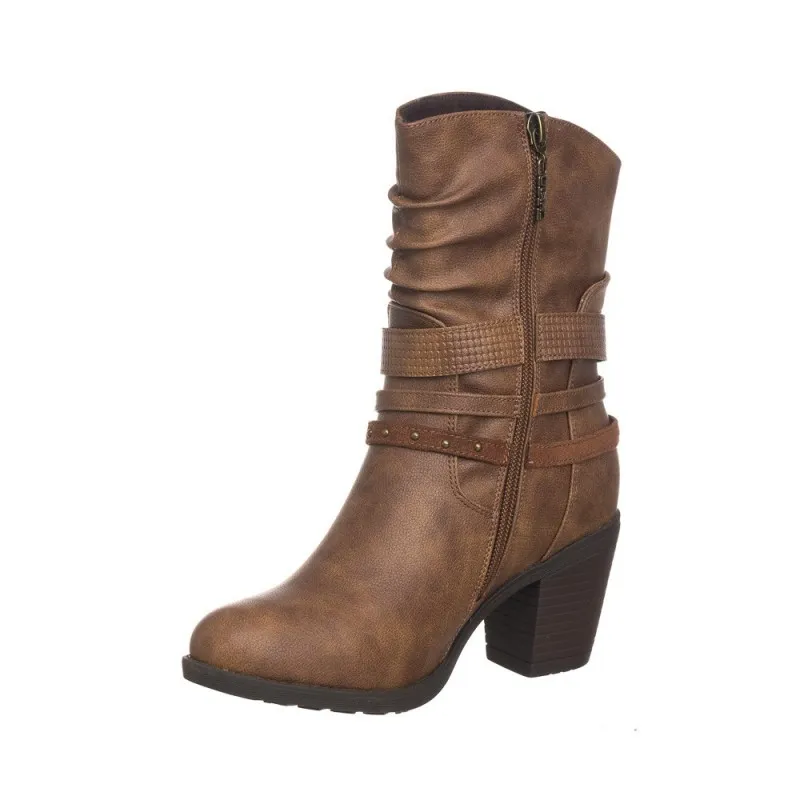 Botas De TacÓn Chika10 Kurazo 34 Mujer Cuero