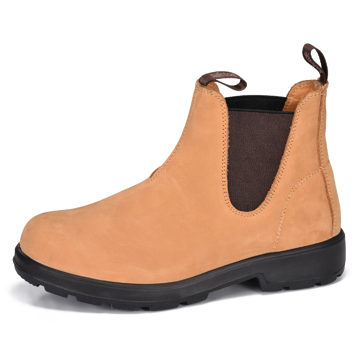 BOTAS DE TRABAJO CHELSEA SIN CORDONES S3 ISRAEL Y AUSTRALIA M8316 BEIGE