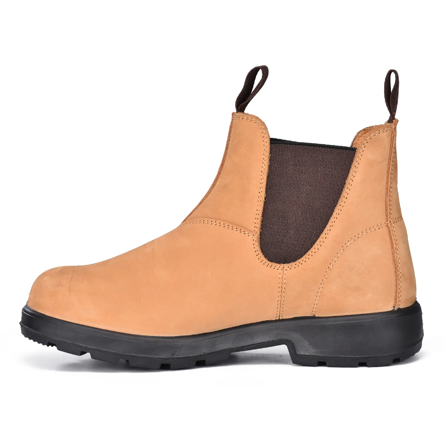 BOTAS DE TRABAJO CHELSEA SIN CORDONES S3 ISRAEL Y AUSTRALIA M8316 BEIGE