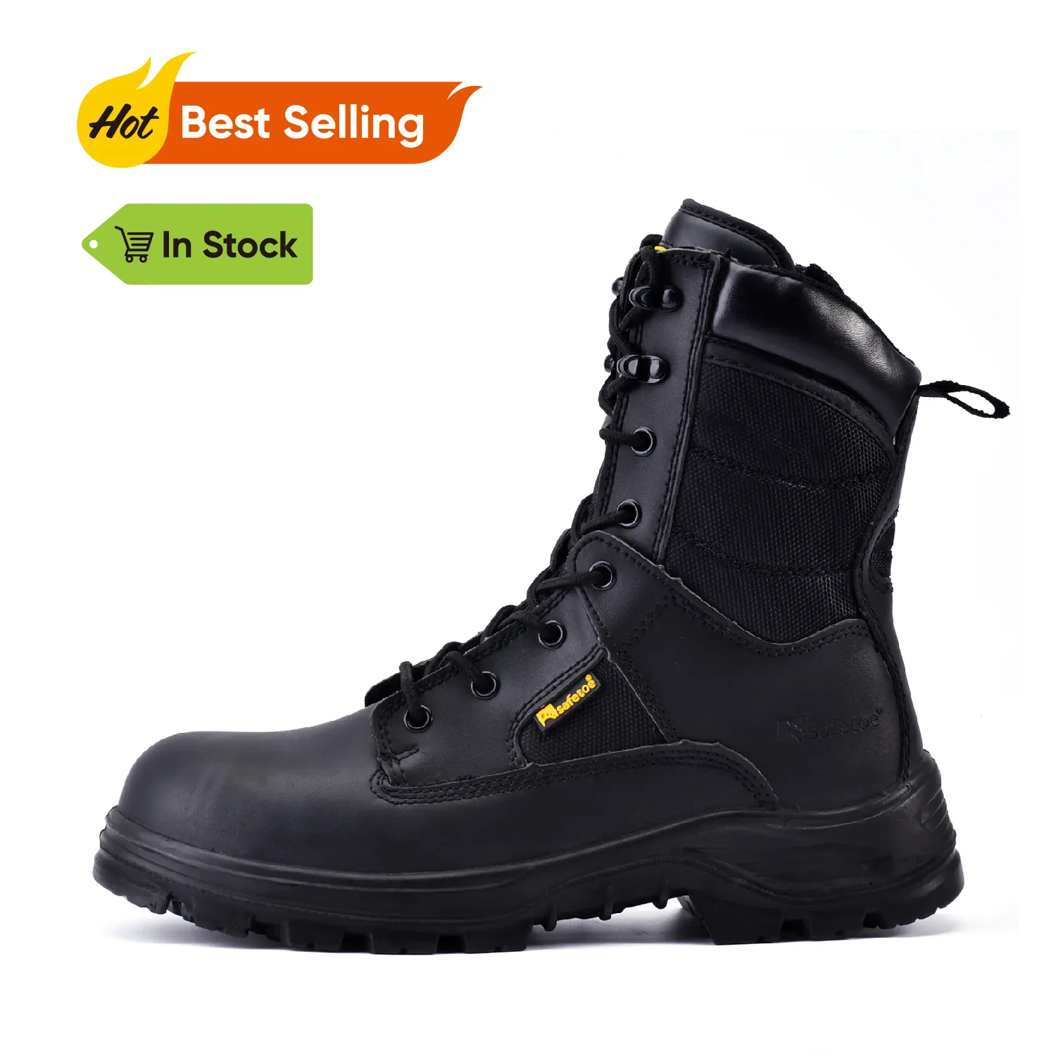 BOTAS DE TRABAJO DE DISEñO MILITAR H9438