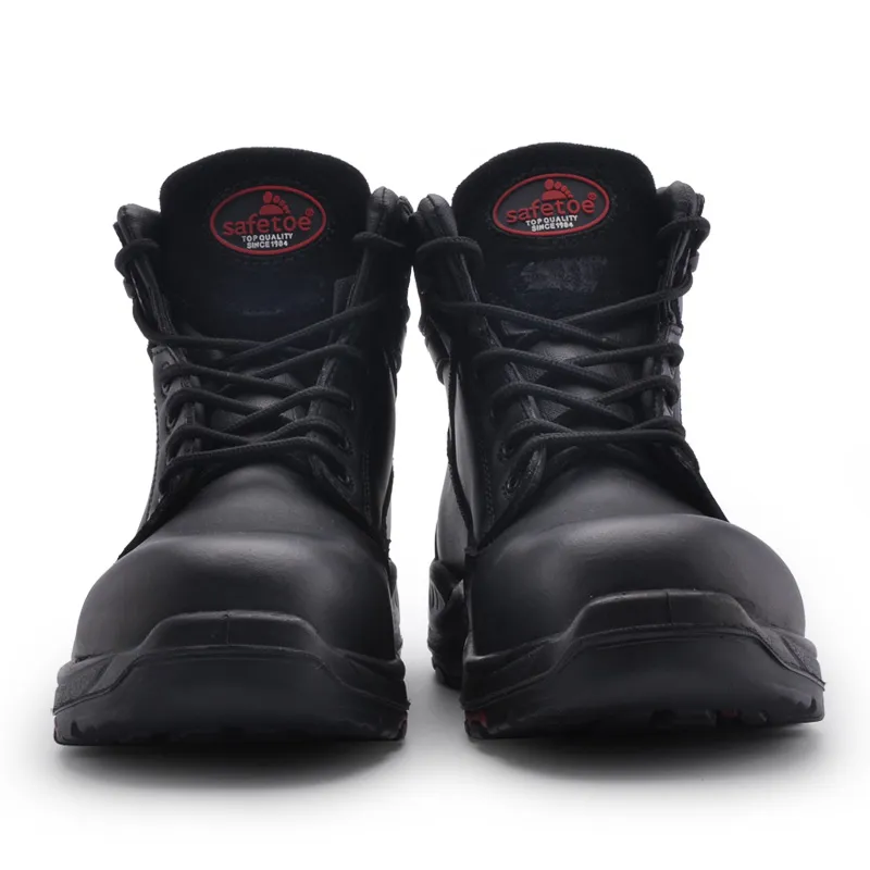 Botas de trabajo impermeables con puntera de seguridad de caucho aislado