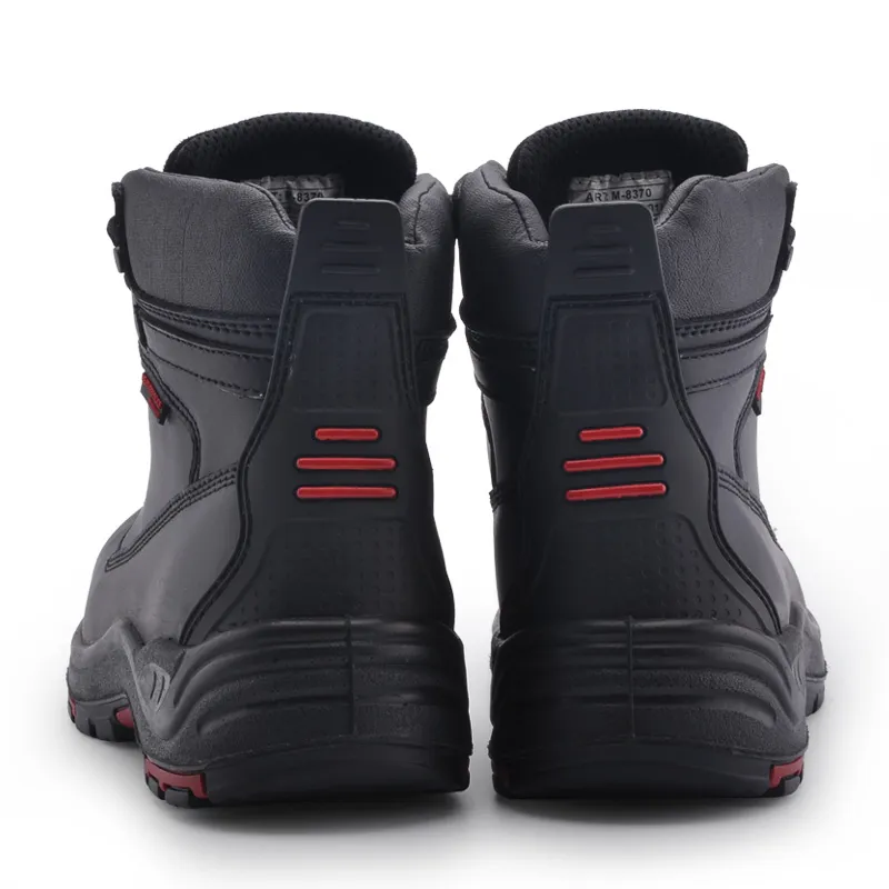 Botas de trabajo impermeables con puntera de seguridad de caucho aislado