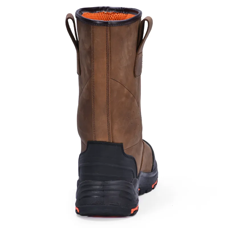 BOTAS DE TRABAJO RESISTENTES A ALTAS TEMPERATURAS PARA TRABAJADORES DE FUNDICIóN Y HIERRO H9437