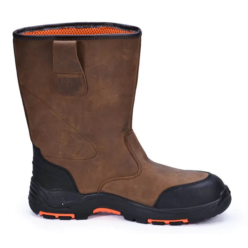 BOTAS DE TRABAJO RESISTENTES A ALTAS TEMPERATURAS PARA TRABAJADORES DE FUNDICIóN Y HIERRO H9437