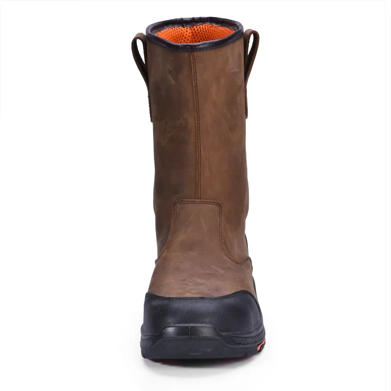 BOTAS DE TRABAJO RESISTENTES A ALTAS TEMPERATURAS PARA TRABAJADORES DE FUNDICIóN Y HIERRO H9437