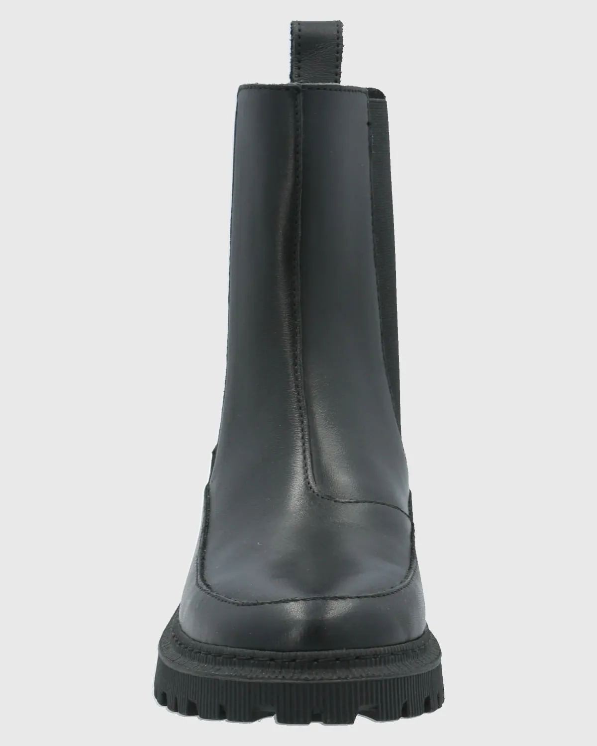 Botin Cuero Mujer Bibury Negro