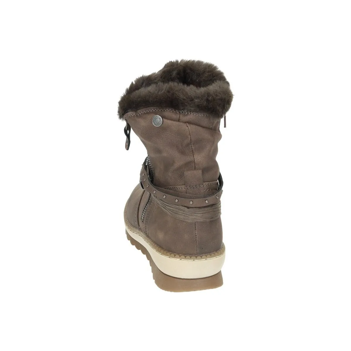 Botines con cintas