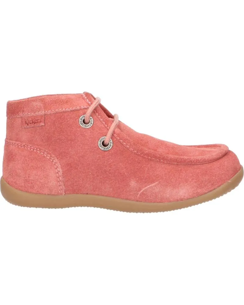 BOTINES DE NIñA Y NIñO KICKERS 73497010 BALABI 133 ROSE ANTIQUE