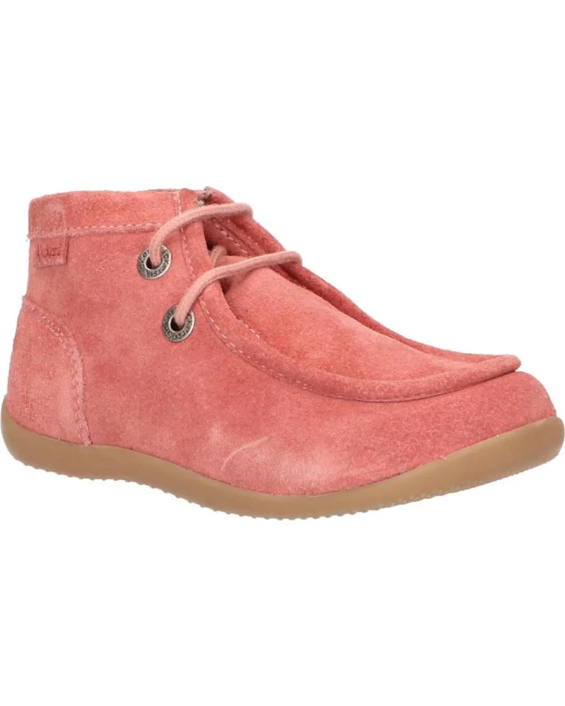 BOTINES DE NIñA Y NIñO KICKERS 73497010 BALABI 133 ROSE ANTIQUE