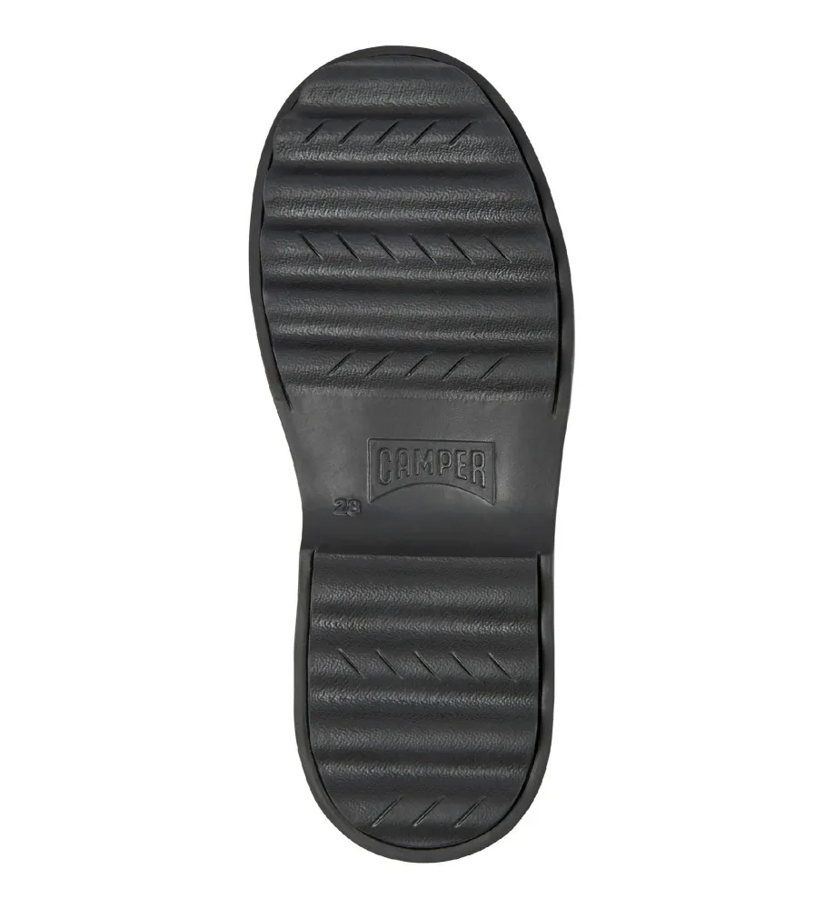 Botines de Piel Norte burdeos