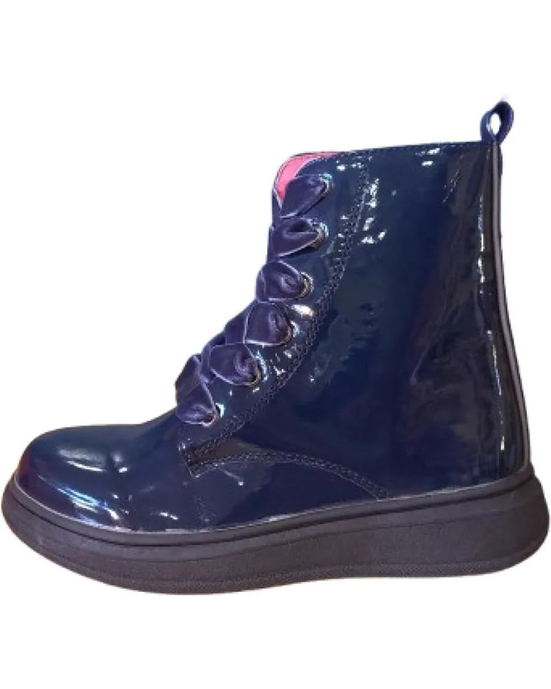 BOTINES GARVALIN  DE NIñA BOTIN NINA MOD 221550B  AZUL MARINO