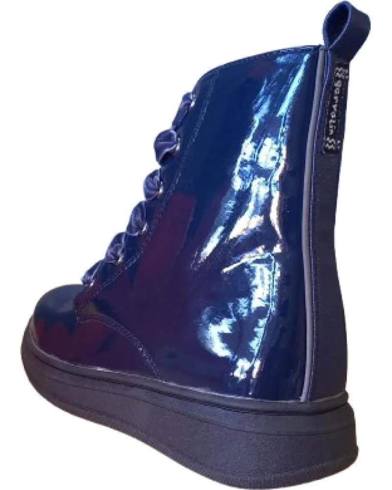 BOTINES GARVALIN  DE NIñA BOTIN NINA MOD 221550B  AZUL MARINO