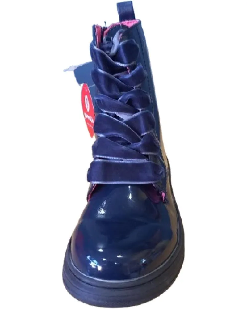 BOTINES GARVALIN  DE NIñA BOTIN NINA MOD 221550B  AZUL MARINO