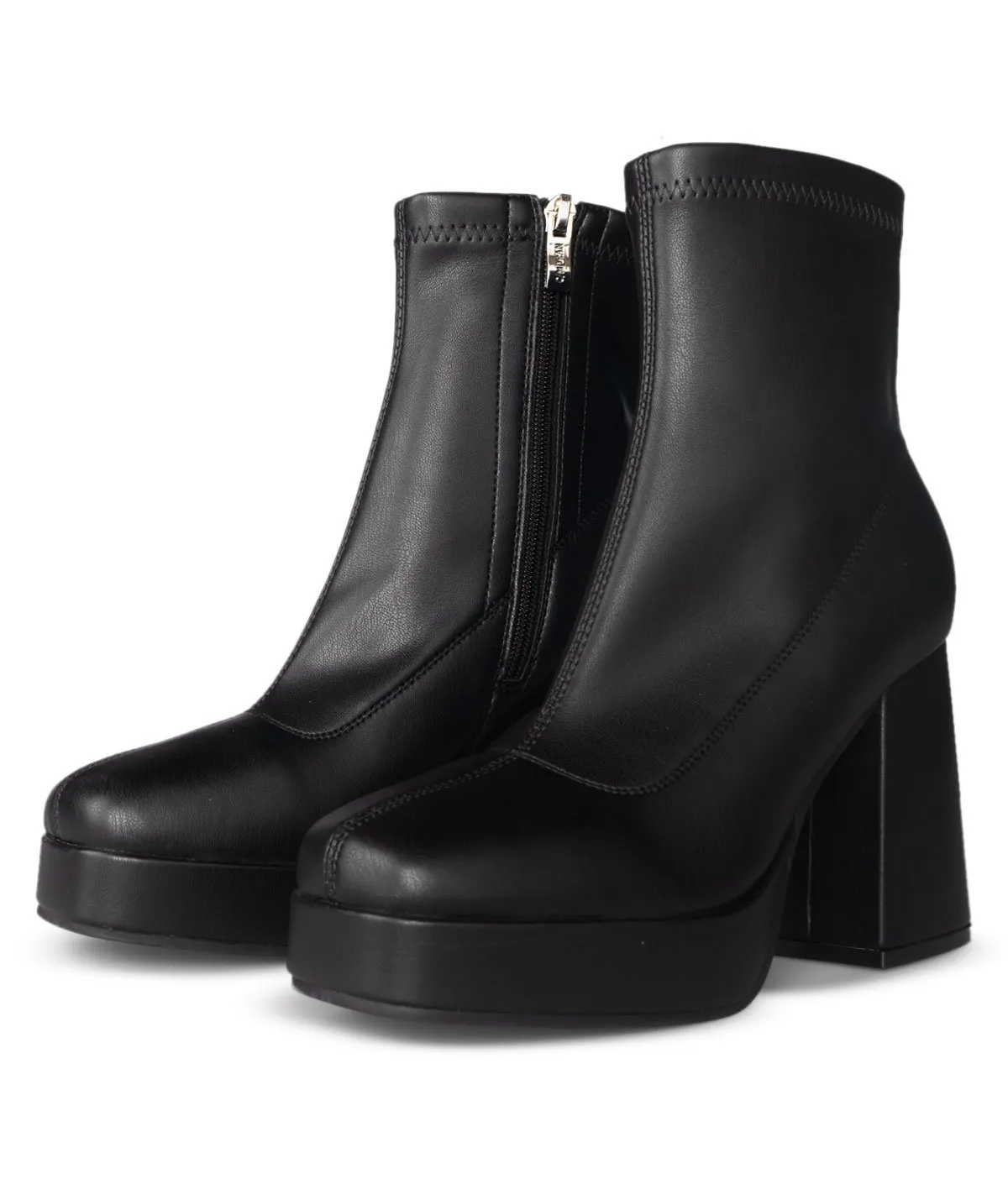 Botines Mujer 1140 Efecto Cuero