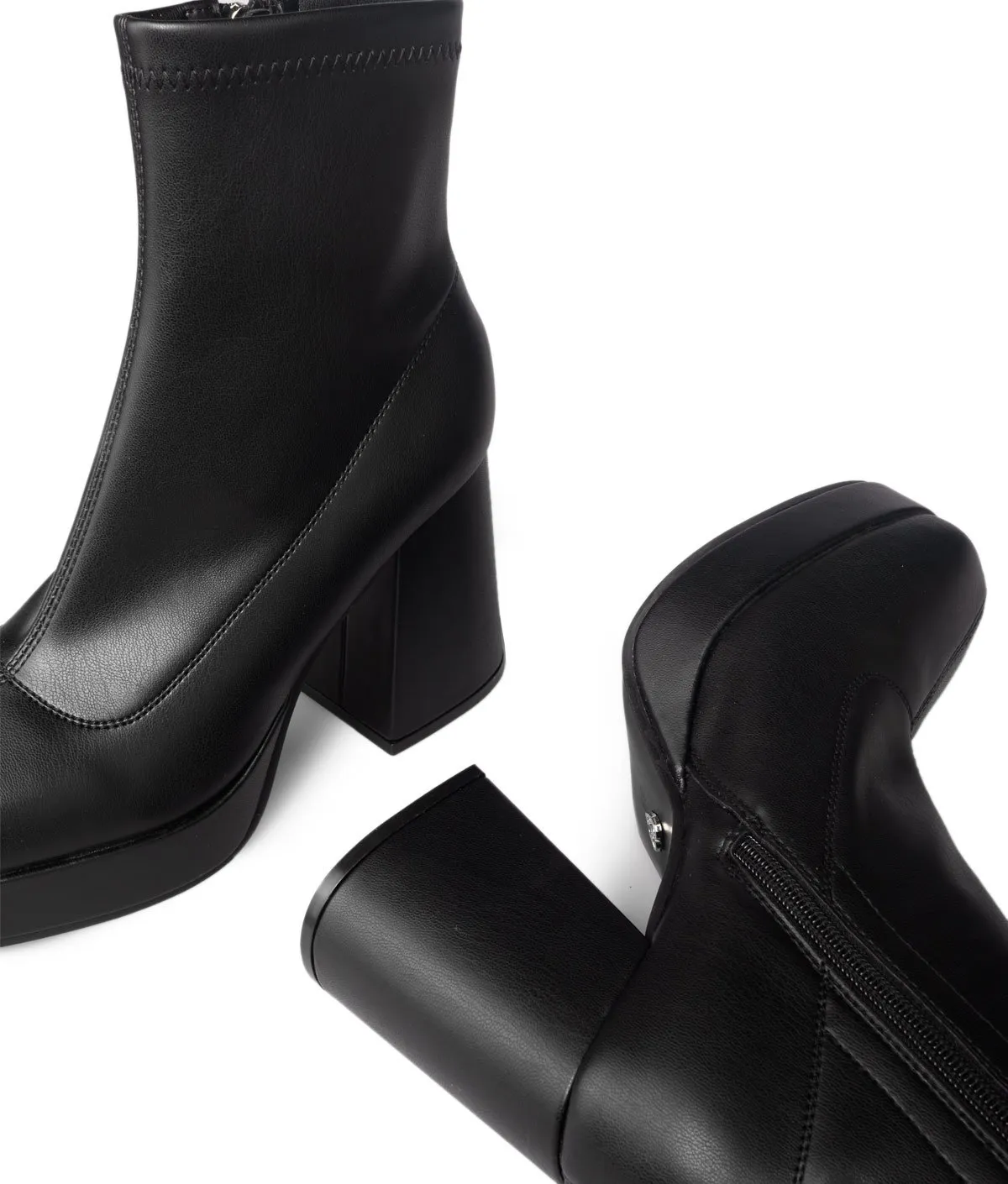 Botines Mujer 1140 Efecto Cuero