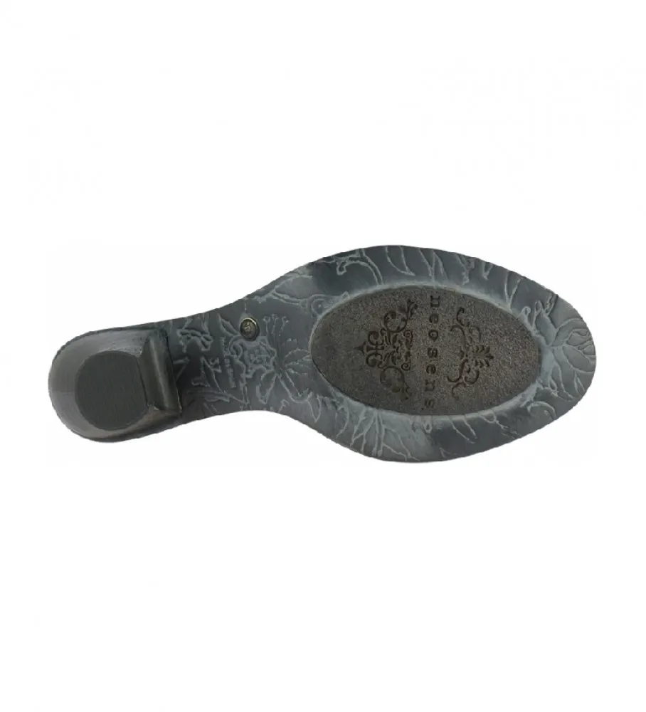 BOTINES S661 MONTONE NEGRO ALTURA TACóN: 6,5CM