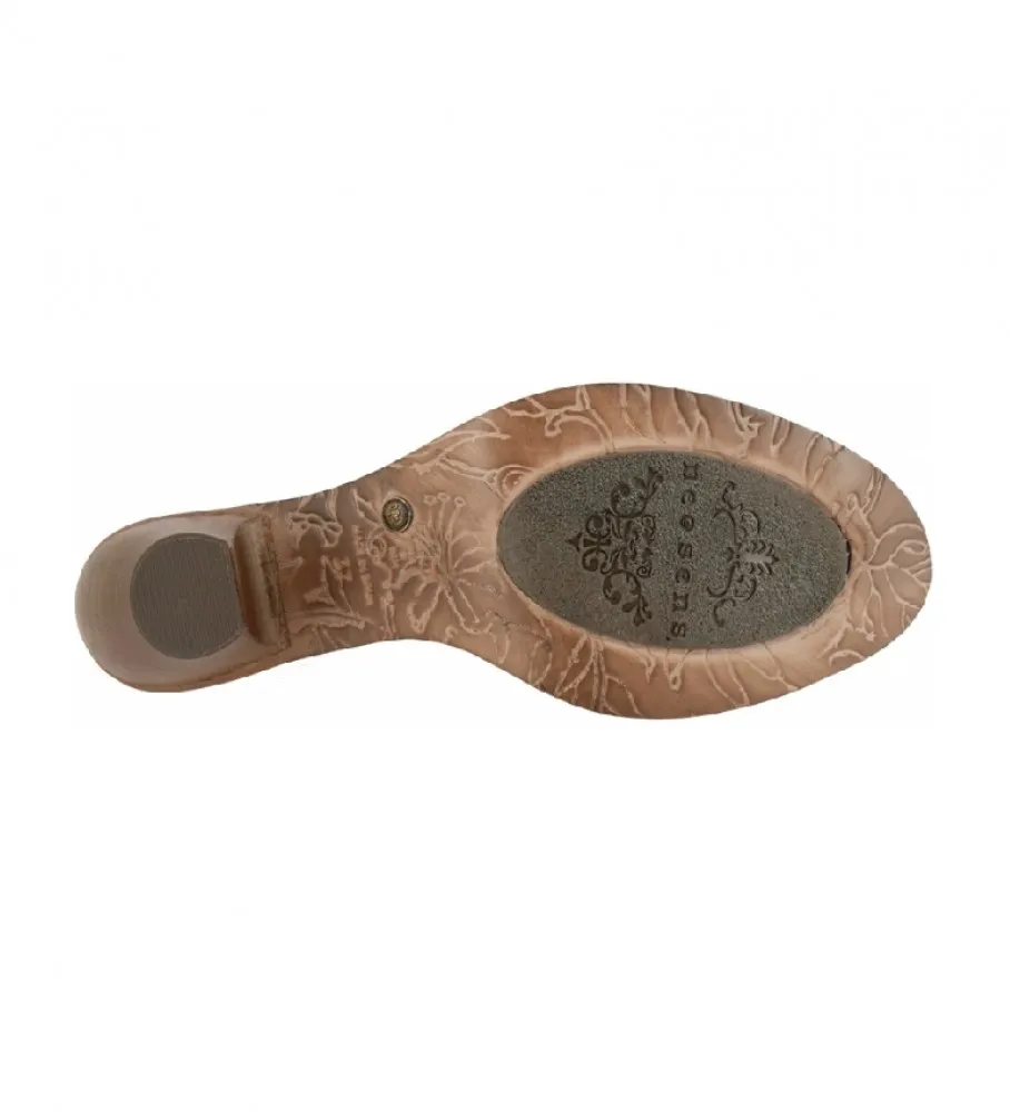 BOTINES S661 MONTONE TAUPE ALTURA TACóN: 6.5CM