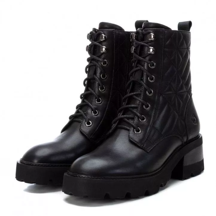 Botines tacón Carmela 068093 negro