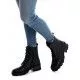 Botines tacón Carmela 068093 negro