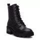 Botines tacón Carmela 068093 negro