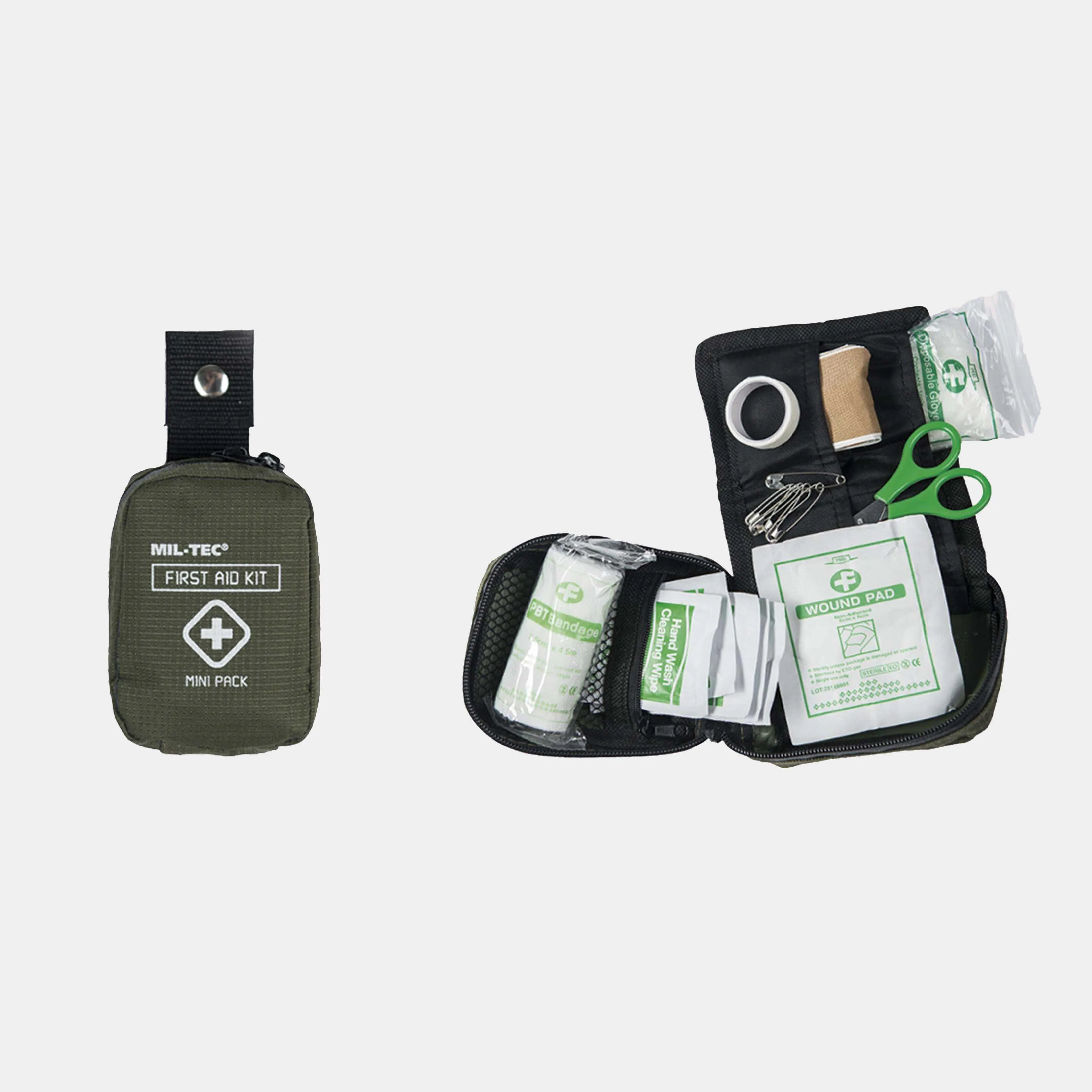 BOTIQUíN DE PRIMEROS AUXILIOS MINI MILTEC