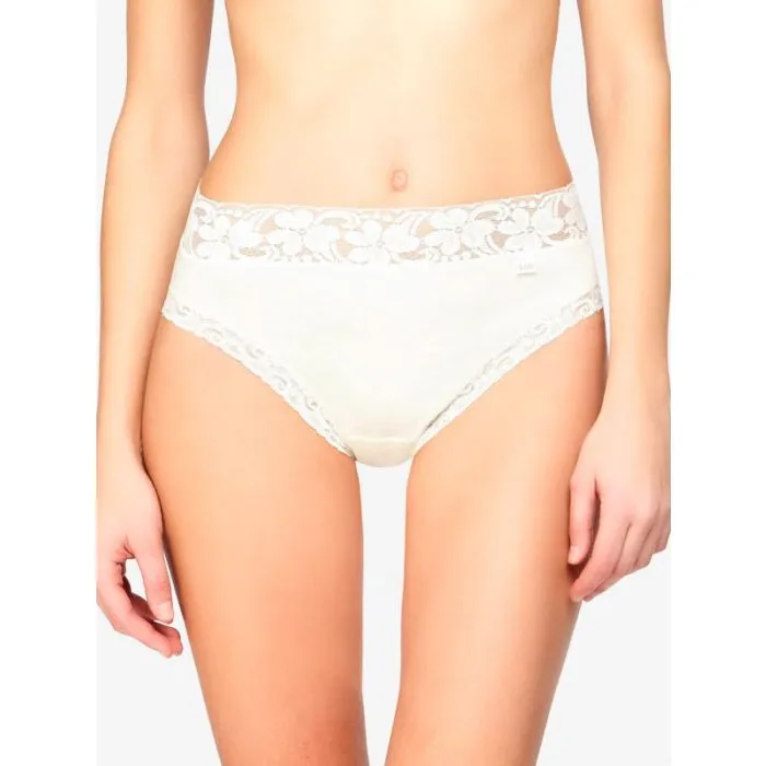 Braga Avet Rose Algodon Encaje Midi 3324