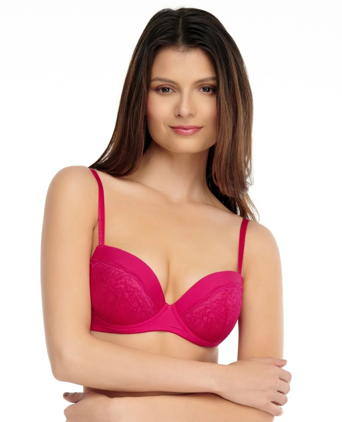 Brasier Realce Medio | Realce medio | Escote profundo | Cargaderas ajustable_ Ref: 48970